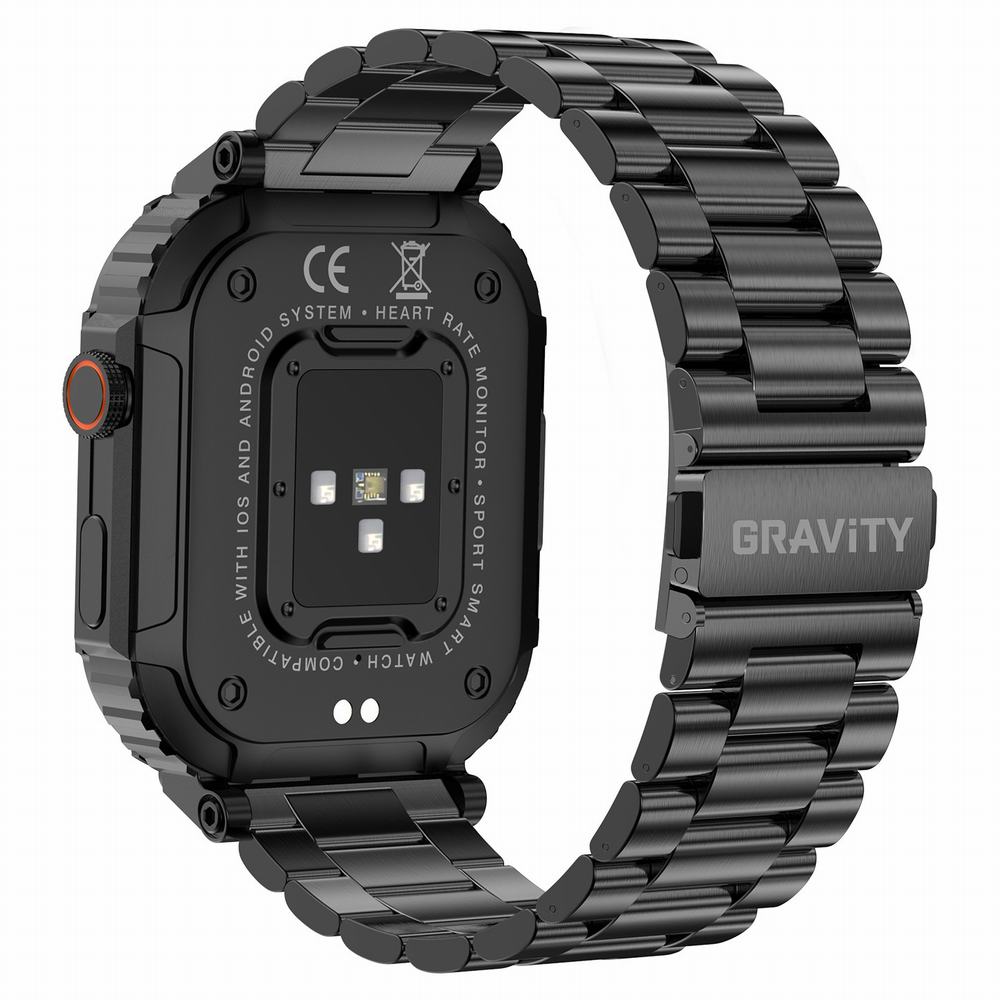 GRAVITY GT6-2 MEN'S SMARTWATCH - CALL MAKING, SNOW MONITOR (sg020b)