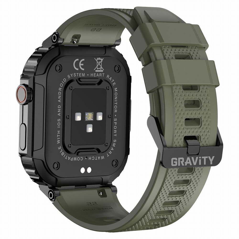 GRAVITY GT6-6 MEN'S SMARTWATCH - CALL MAKING, SNOW MONITOR (sg020f)