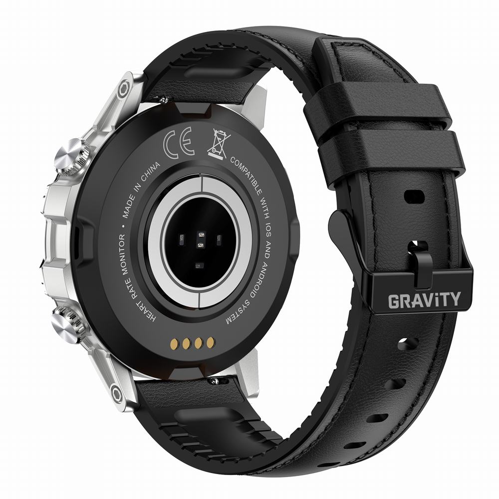 GRAVITY GT9-6 MEN'S SMARTWATCH - CONNECTIONS MAKER, PRESSURE METER (sg021f)