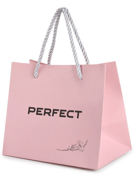 Gift bag - PERFECT - pink