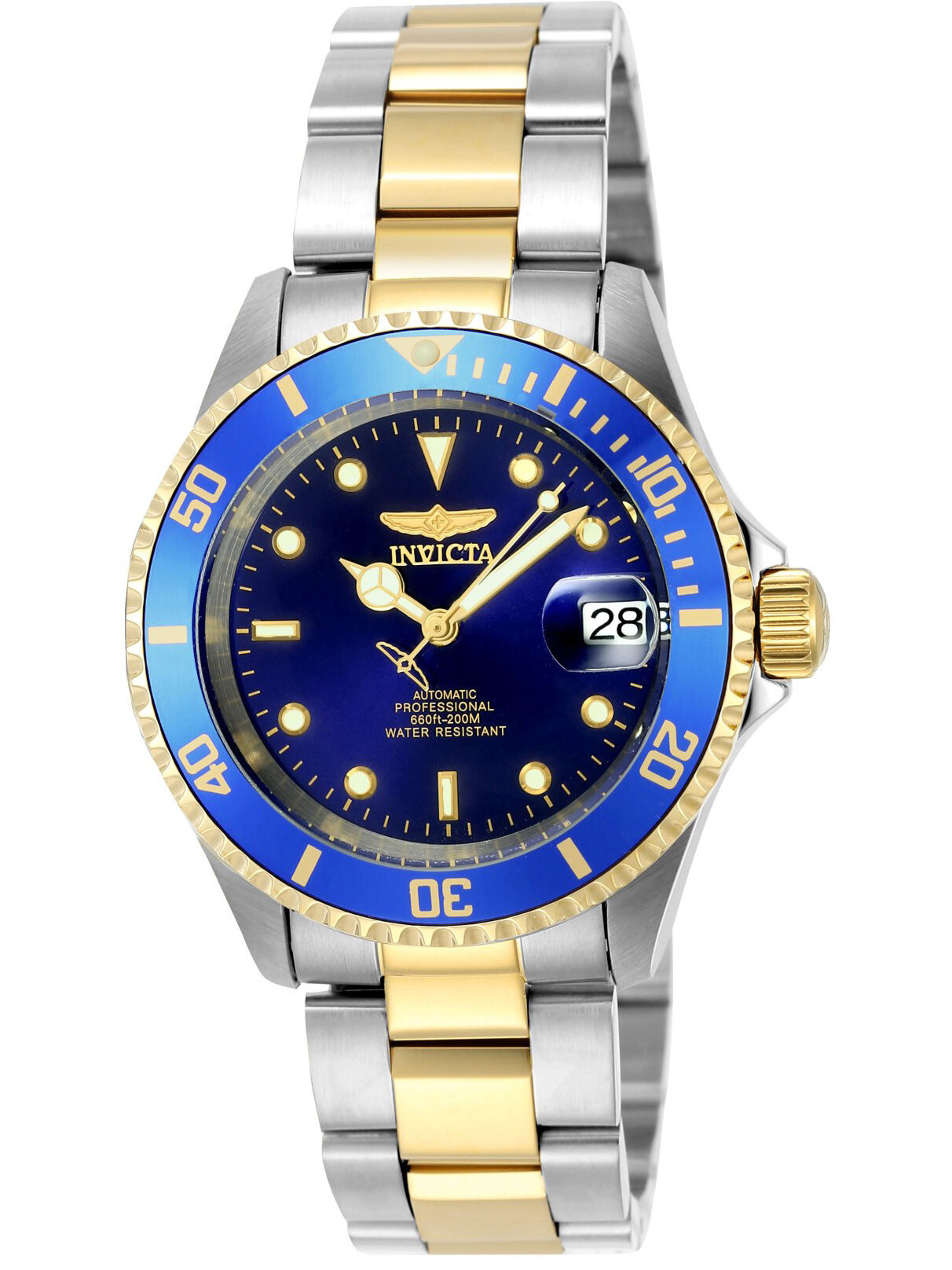 INVICTA PRO DIVER 8928OB MALE WATCH - AUTOMAT WR200, 40mm envelope + BOX