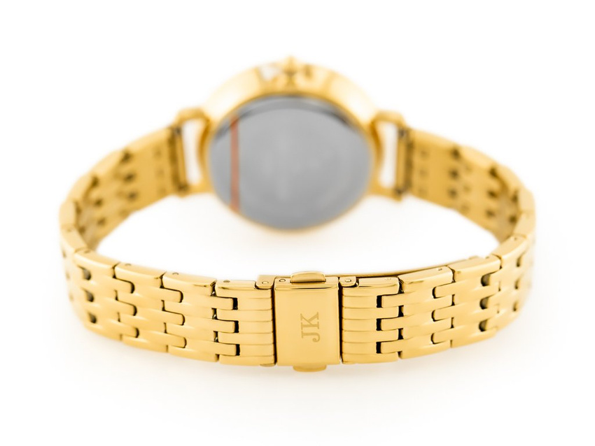 JORDAN KERR WOMEN'S WATCH - SS357 (zj926e) gold/orange