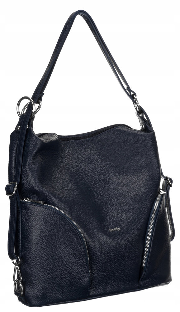 Leather handbag ROVICKY TWR-160