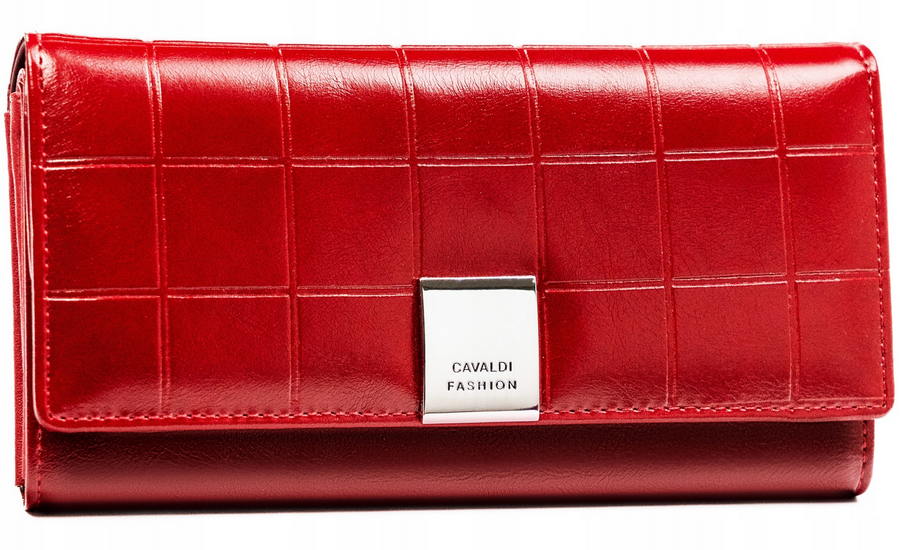 Leather & leatherette wallet RFID 4U CAVALDI PX22-3-BL