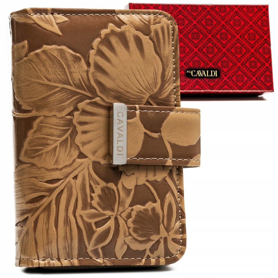 Leather & leatherette wallet RFID 4U CAVALDI PX31-DSF