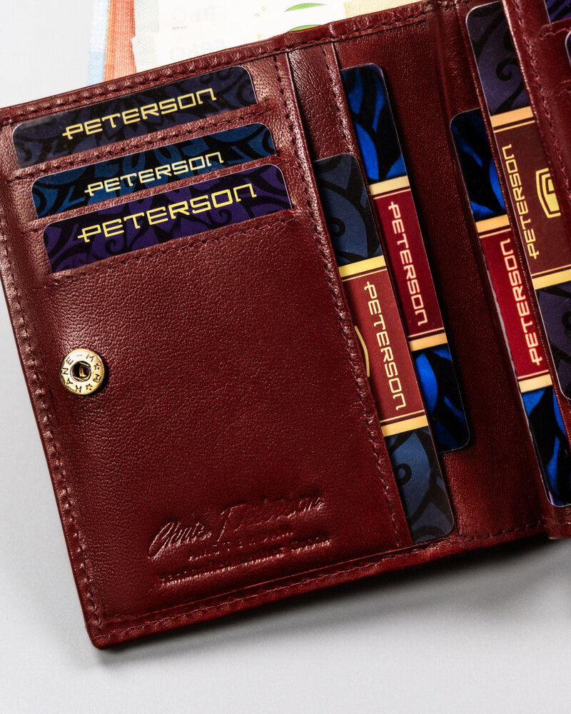 Leather wallet PTN 2549-BO