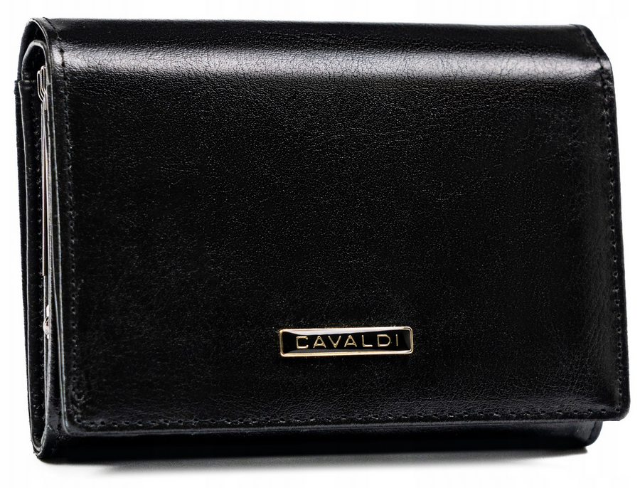 Leather wallet RFID 4U CAVALDI 445-IL1-BL