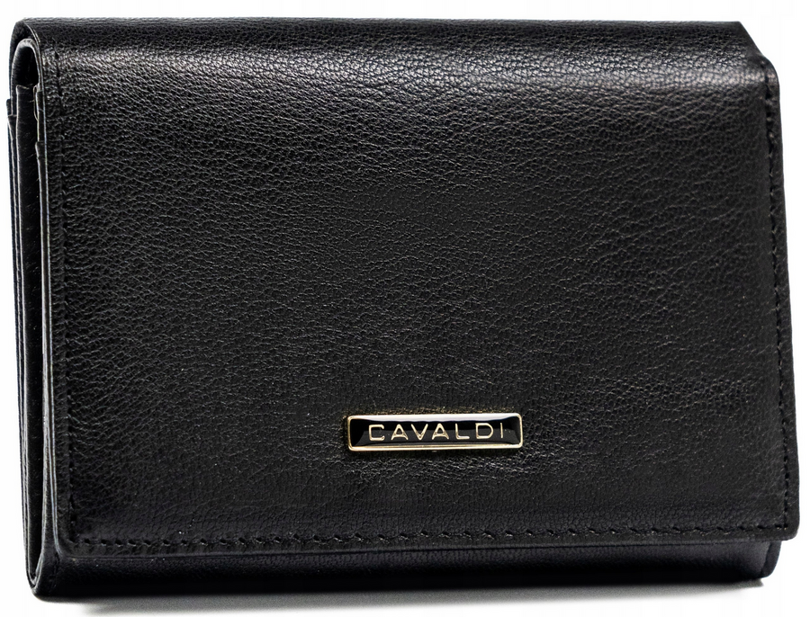 Leather wallet RFID 4U CAVALDI 445-IL2-BL
