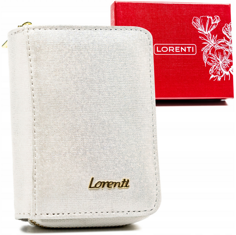 Leather wallet RFID LORENTI 5157-BRS