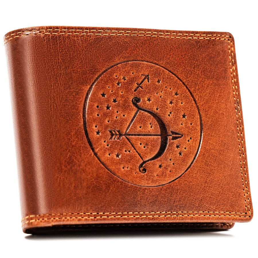 Leather wallet RFID PETERSON PTN N992-EBS