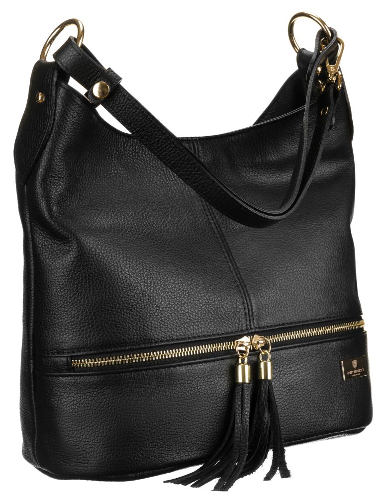 Leather women handbag PETERSON PTN TWP-007