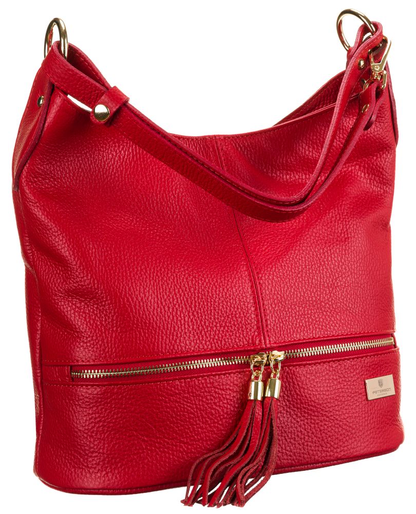 Leather women handbag PETERSON PTN TWP-007