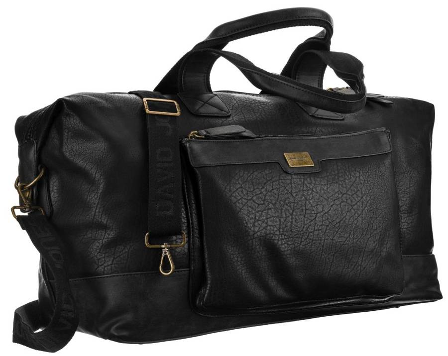 Leatherette travel bag DAVID JONES CM3580