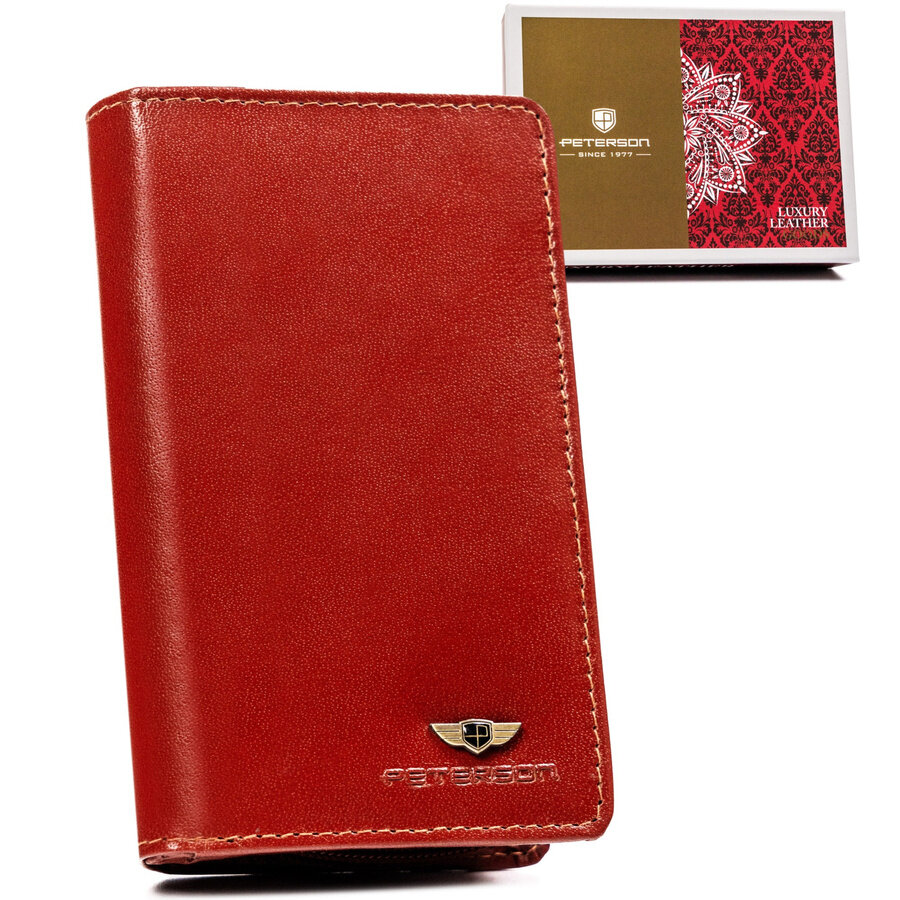 Leather's wallet RFID PETERSON PTN 2550-BO