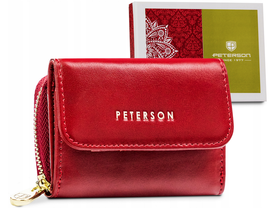 Leather's wallet RFID PETERSON PTN 423229-SG