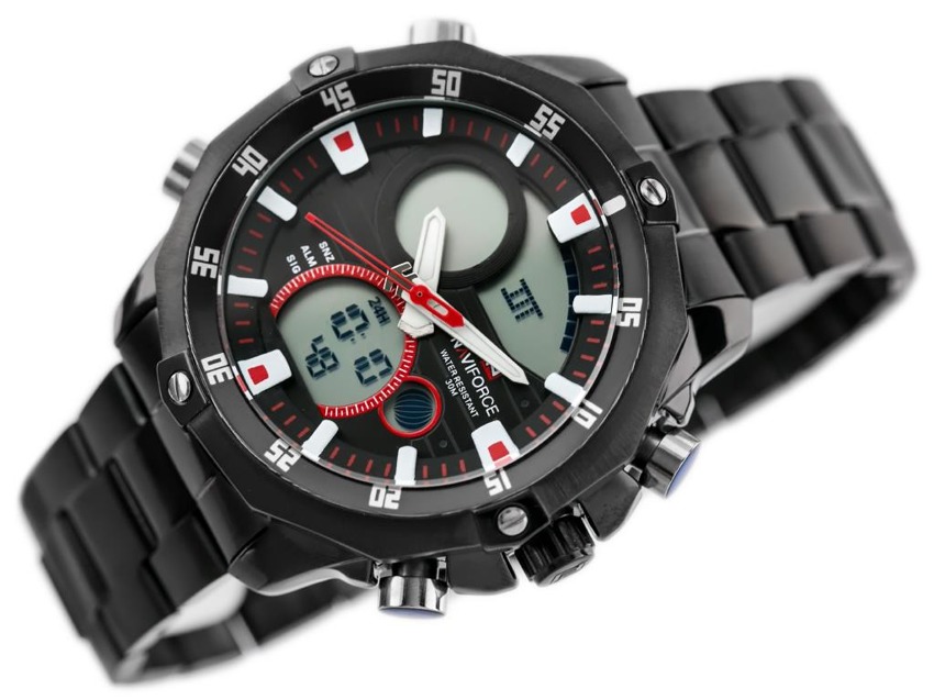 NAVIFORCE CIRRUS MALE WATCH (zn010d)- black