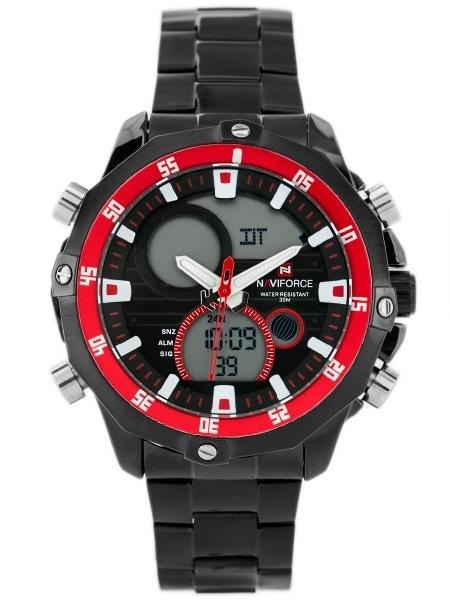 NAVIFORCE CIRRUS MALE WATCH (zn010e)- black/red