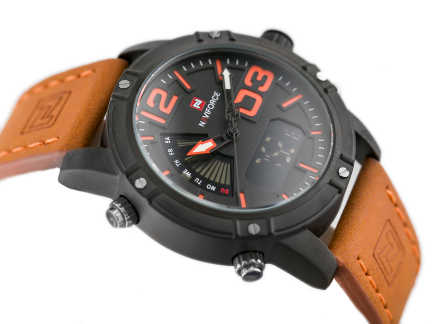 NAVIFORCE MEN'S WATCH - CYCLONE (zn036d) + BOX