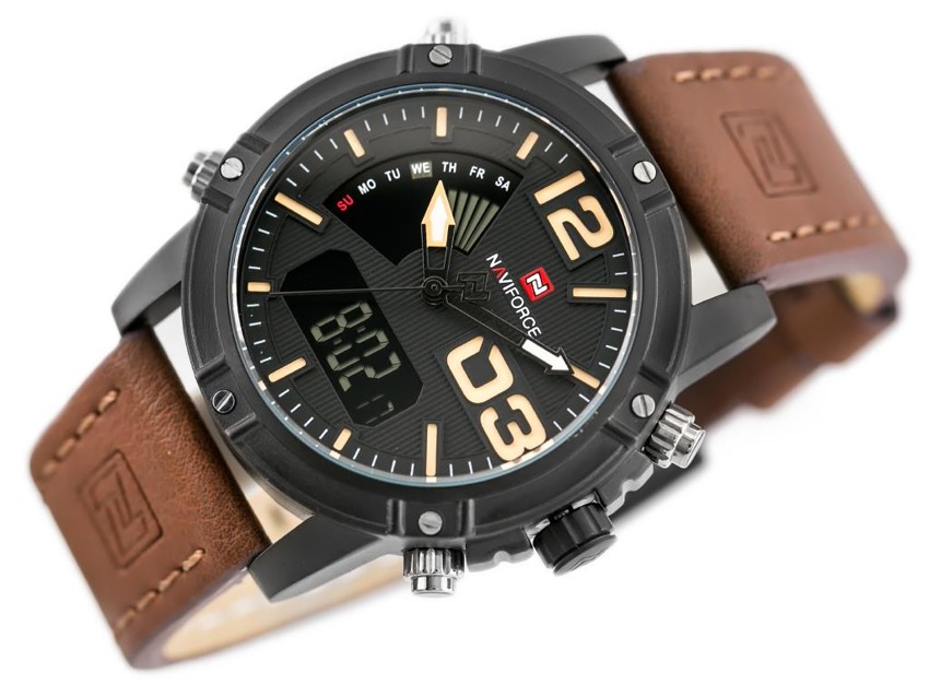 NAVIFORCE MEN'S WATCH - CYCLONE (zn036e) + BOX