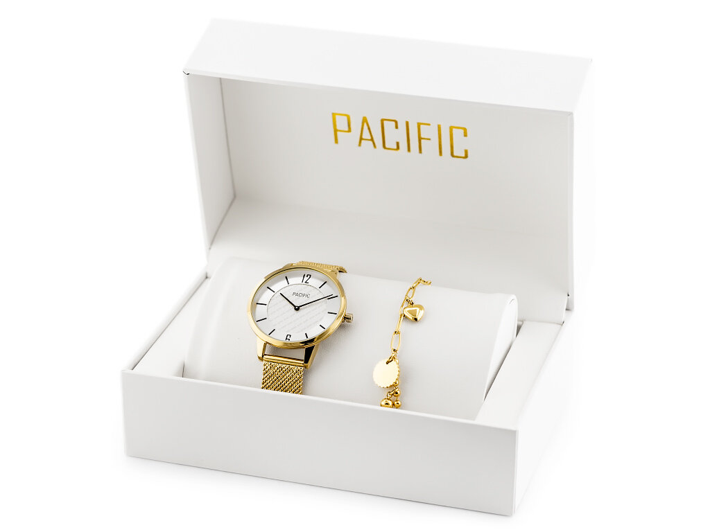 PACIFIC WOMEN'S WATCH X6190-03 - gift set (zy724b)