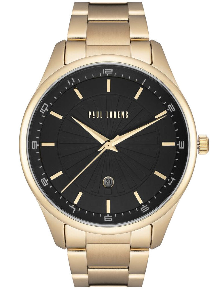 PAUL LORENS MALE WATCH - PL12156B2-1D1 (zg357c) + BOX