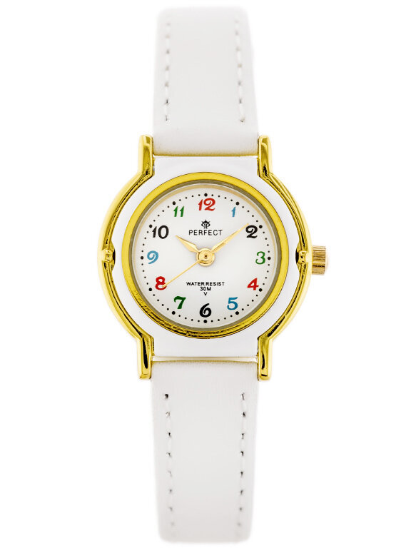 PERFECT CHILDREN'S WATCH - communion - white (zp809b)