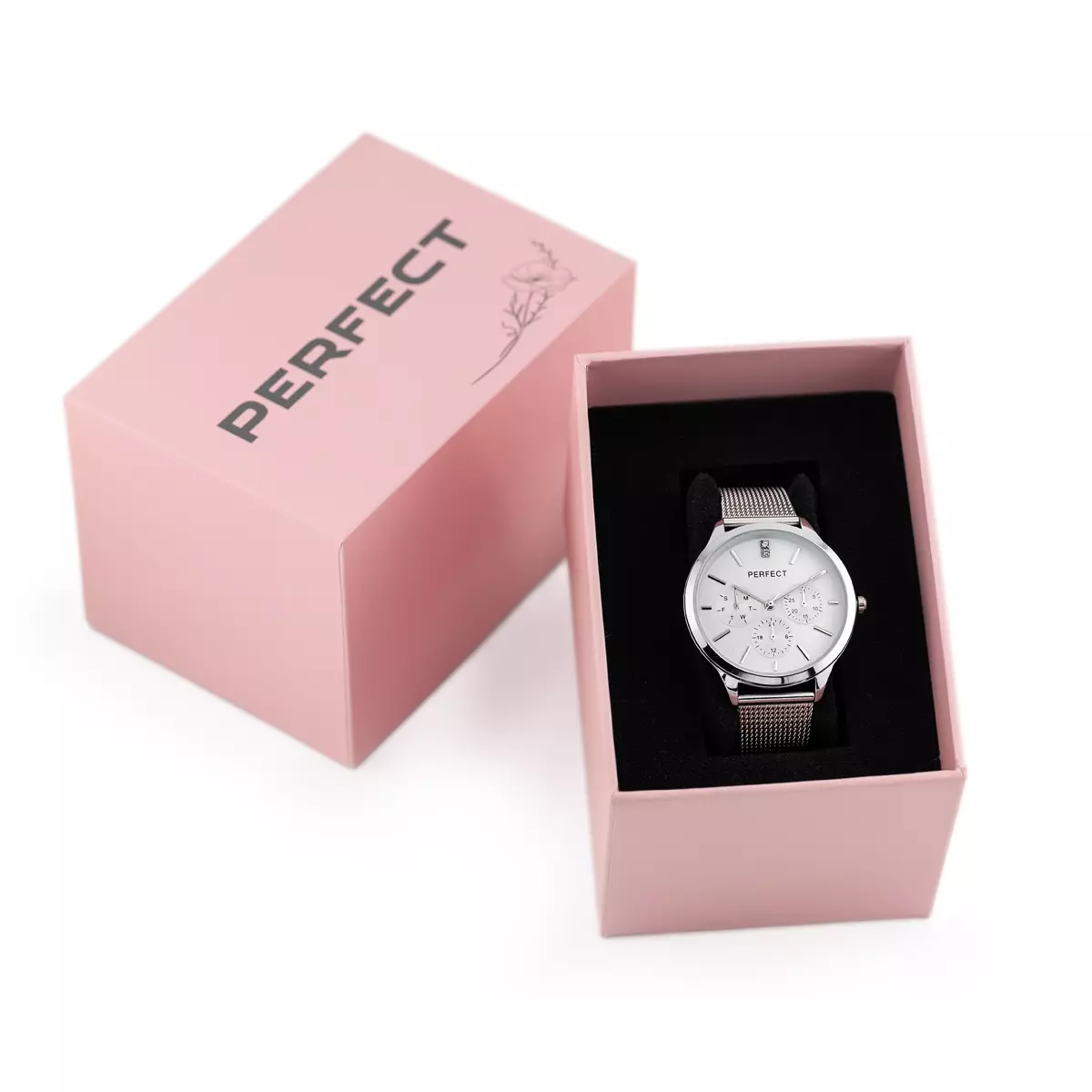 PERFECT F372-02 WOMEN'S WATCH (zp521a) + BOX