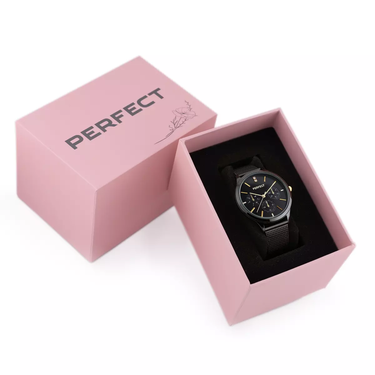 PERFECT F372-06 WOMEN'S WATCH (zp521d) + BOX