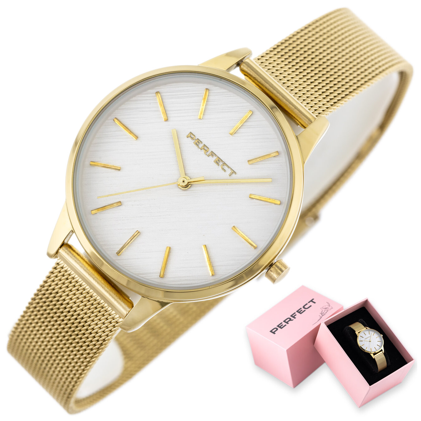 PERFECT F374-03 WOMEN'S WATCH (zp527c) + BOX