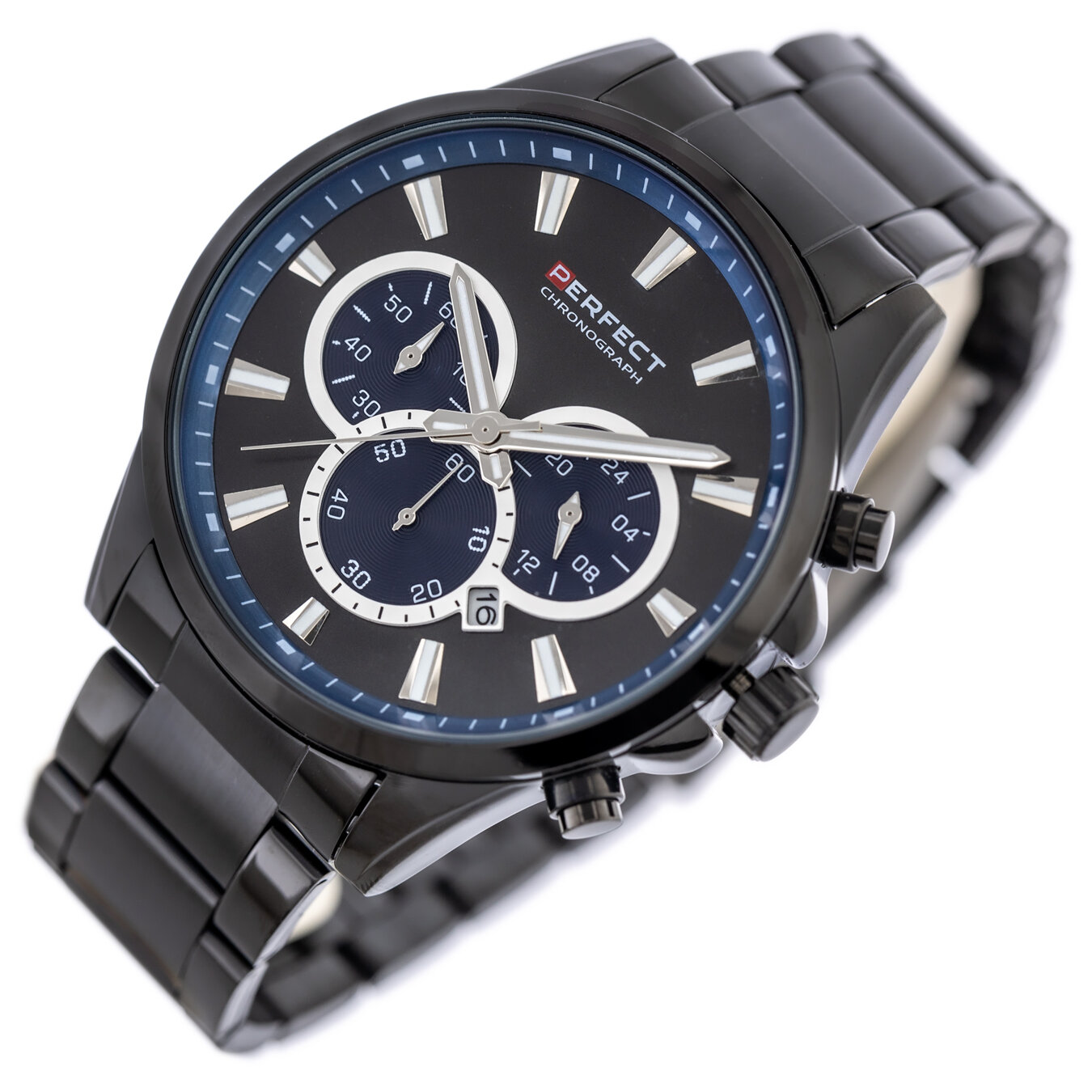 PERFECT MALE WATCH M510CH-03 - CHRONOGRAPH (zp386c) + BOX