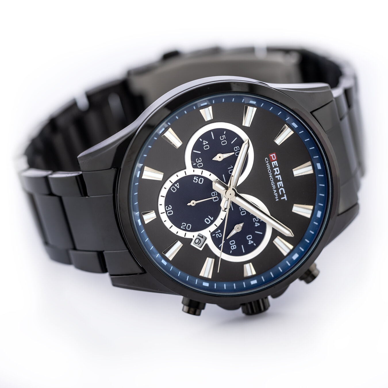 PERFECT MALE WATCH M510CH-03 - CHRONOGRAPH (zp386c) + BOX