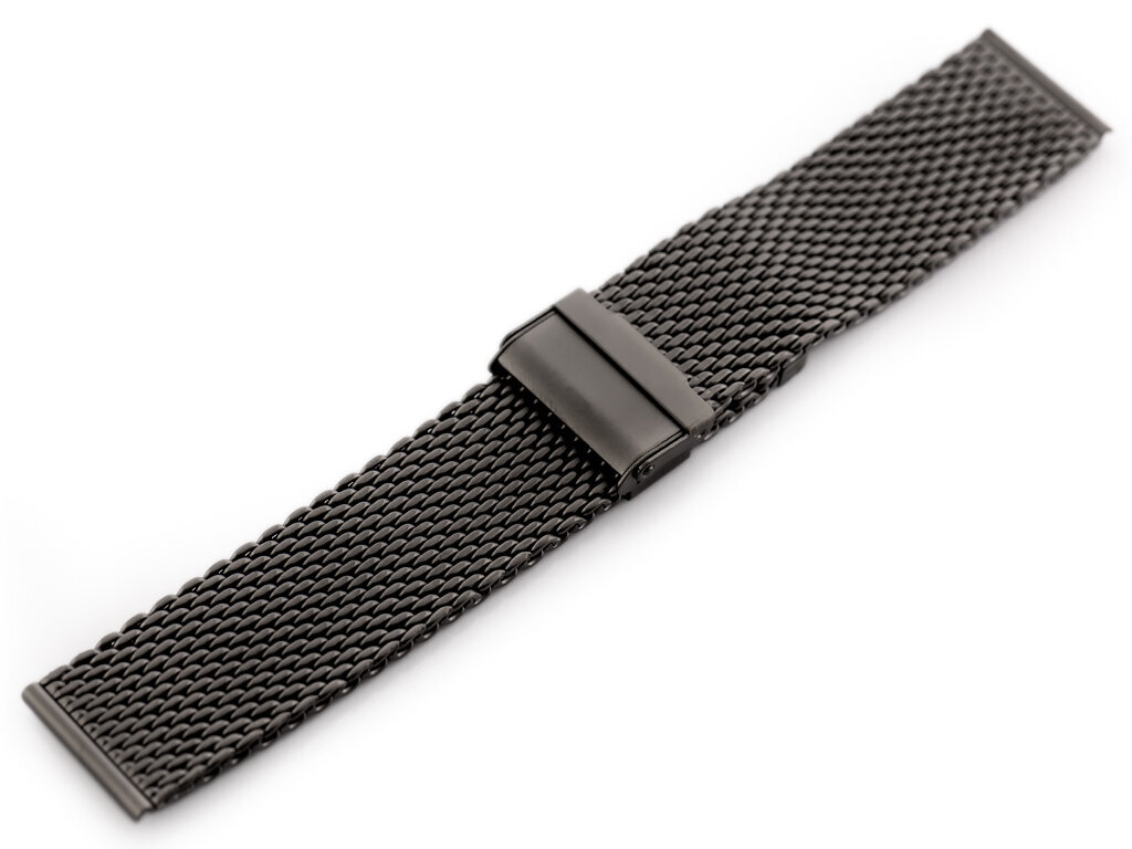 Pacific 12 bracelet - HQ mesh - matte graphite 26mm