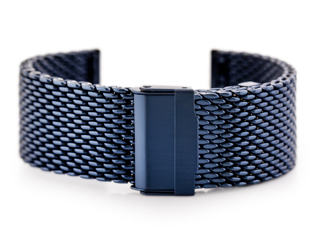 Pacific 12 bracelet - HQ mesh - navy blue 20mm