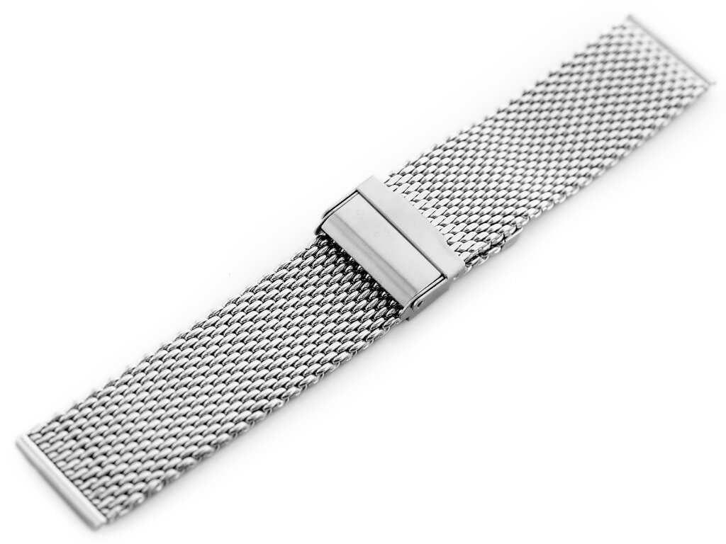 Pacific 12 bracelet - HQ mesh - silver 24mm