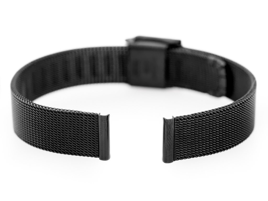 Pacific M4 bracelet - HQ mesh - black 12mm