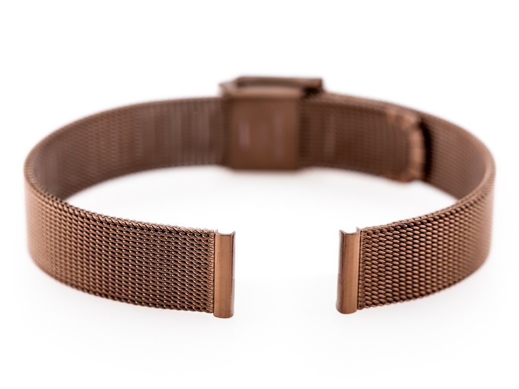 Pacific M4 bracelet - HQ mesh - brown 12mm