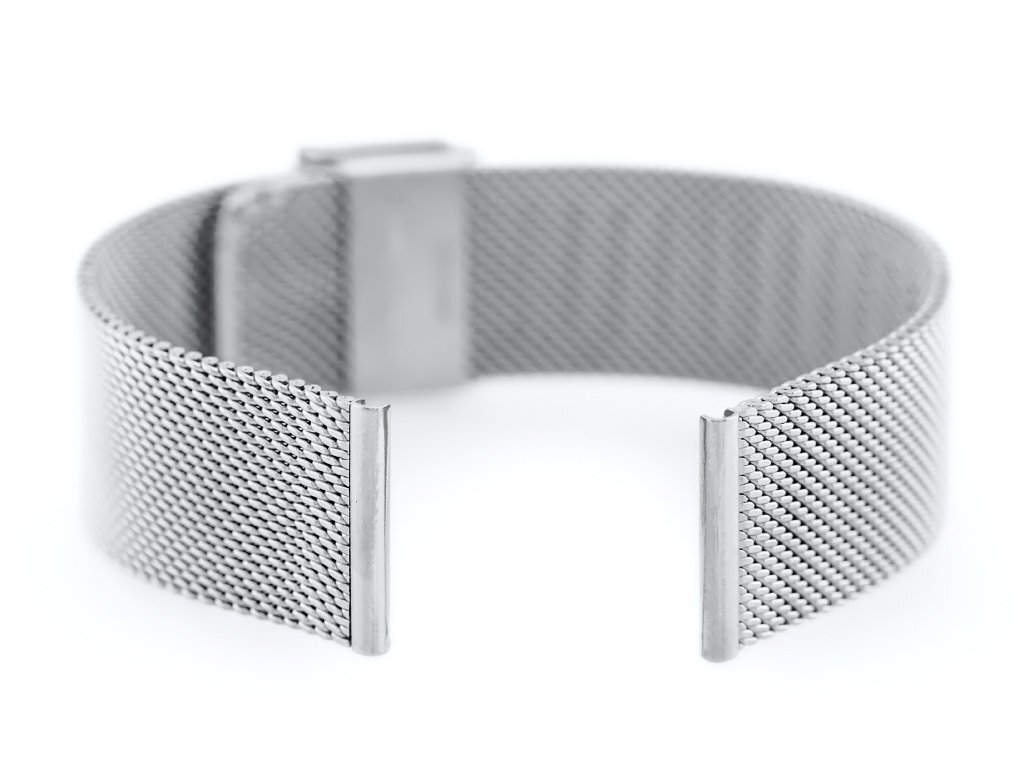 Pacific M6 bracelet - HQ mesh - 18mm silver