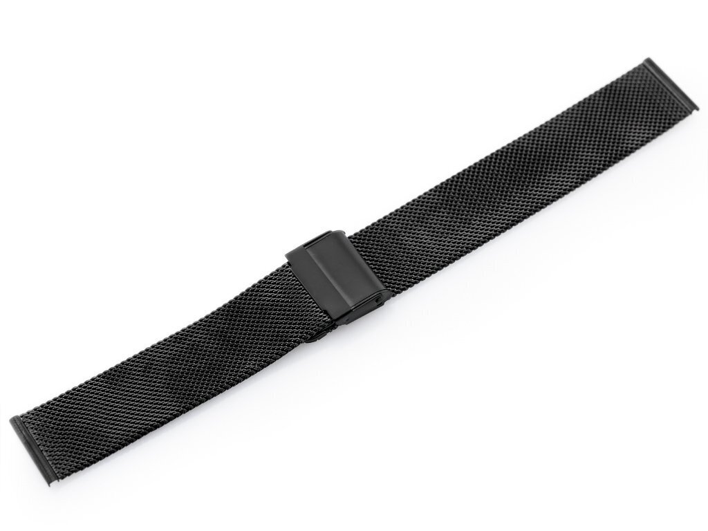 Pacific M6 bracelet - HQ mesh - black 22mm