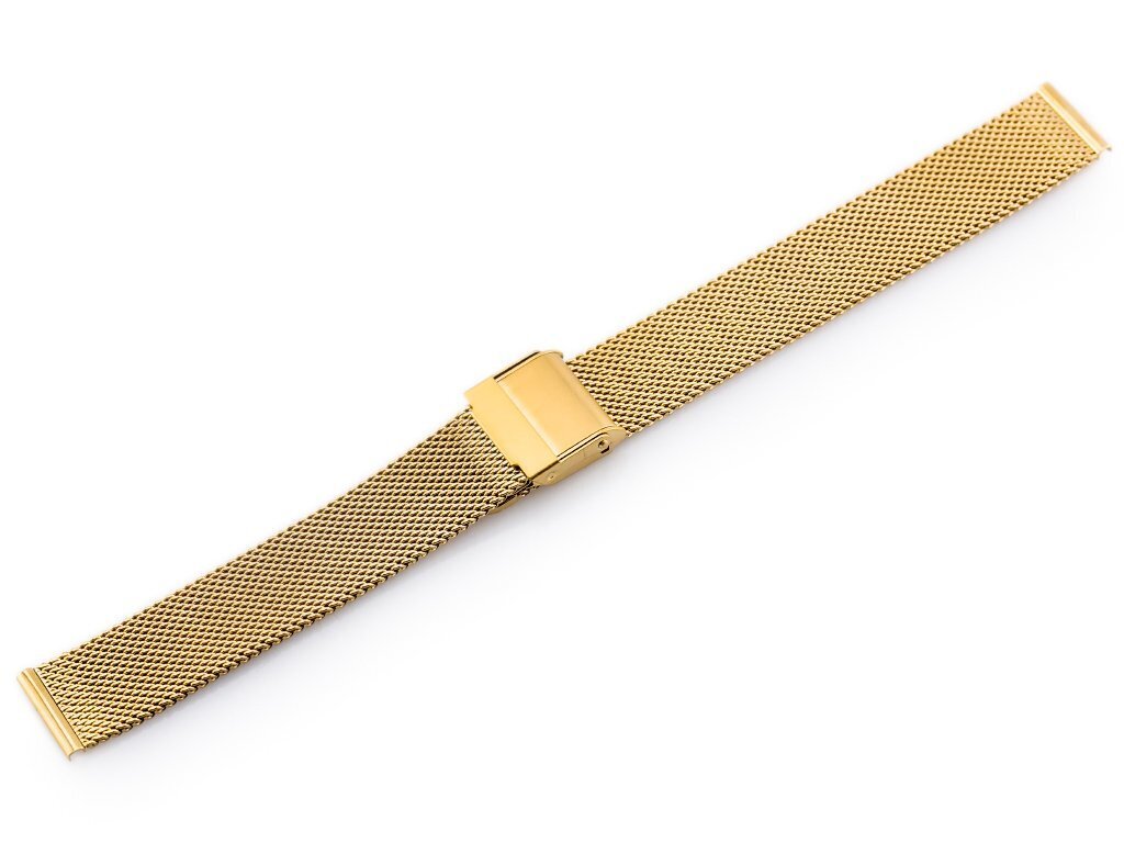 Pacific M6 bracelet - HQ mesh - gold 14mm