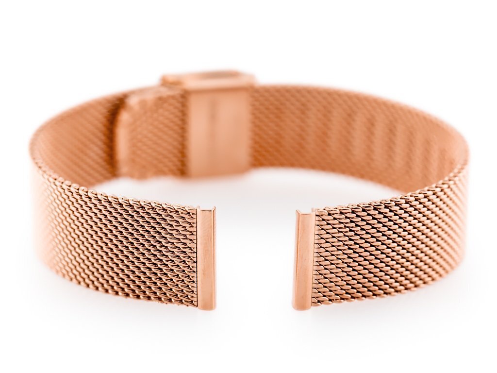 Pacific M6 bracelet - HQ mesh - rosegold 12mm