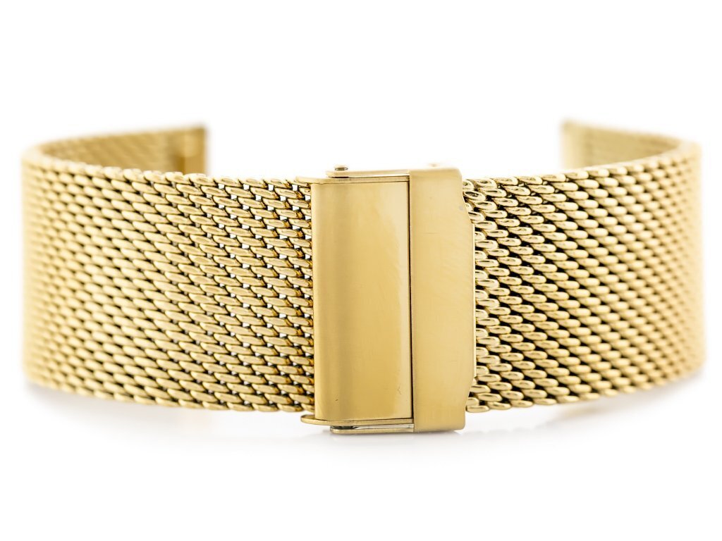 Pacific M8 bracelet - HQ mesh - gold 22mm