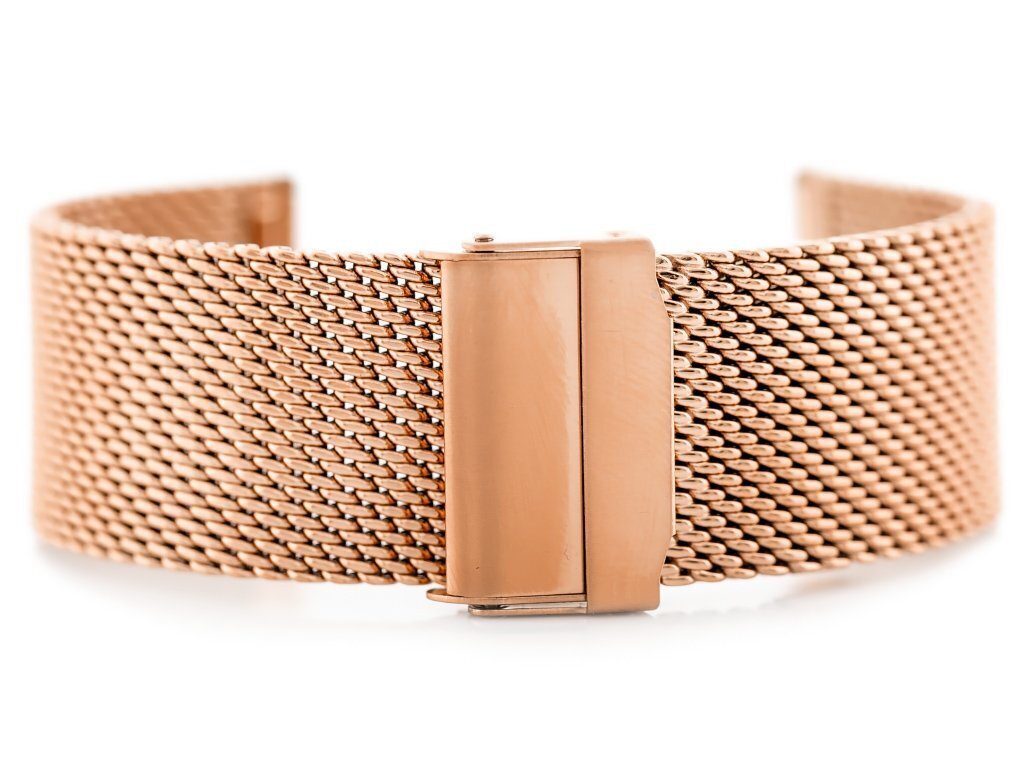 Pacific M8 bracelet - HQ mesh - rosegold 22mm