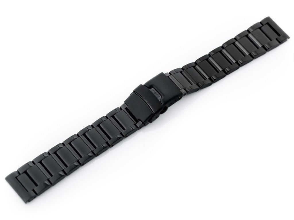 Pacific Model 10 solid bracelet - black 20mm