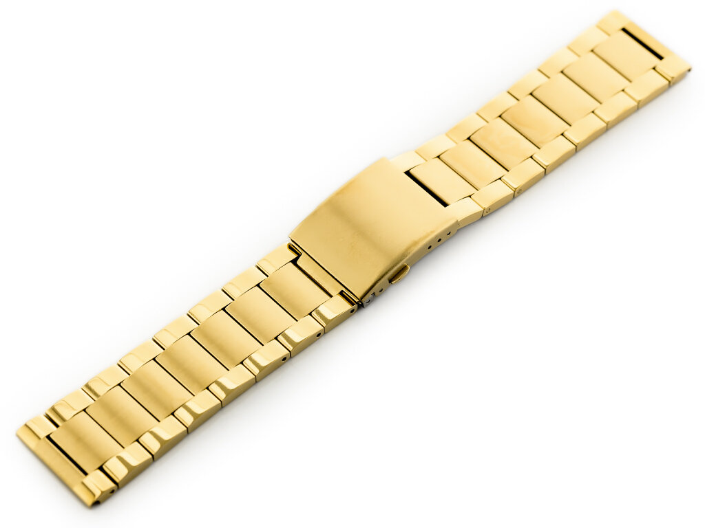 Pacific Model 9 solid gold 26mm bracelet