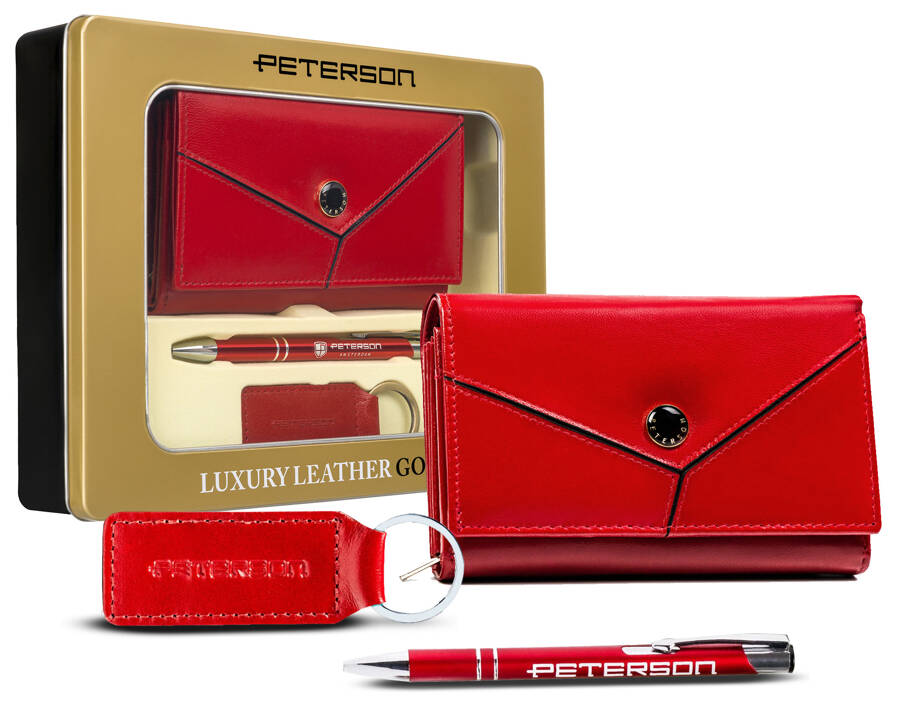 Peterson wallet+pendant+pen set PTN ZD39
