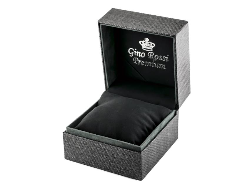 Prezentowe pudełko na zegarek - G. ROSSI PREMIUM - BLACK