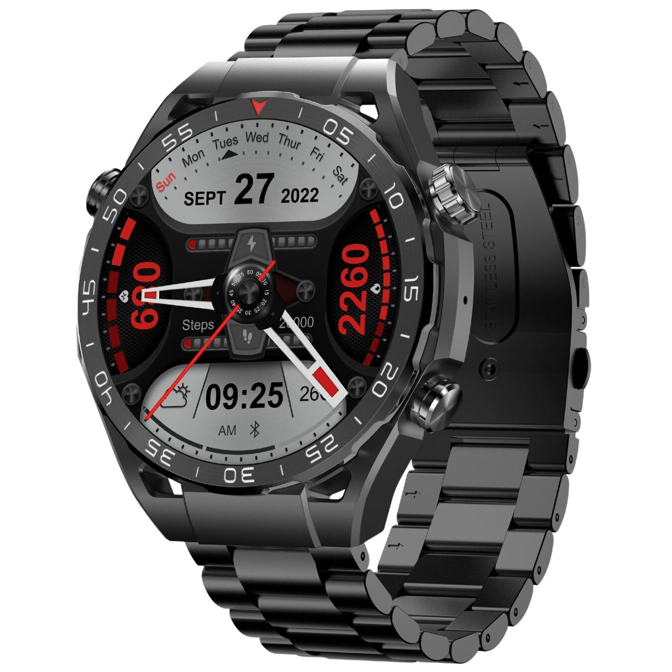 SMARTWATCH MEN'S GRAVITY GT13-1 - ADDITIONAL BELT (sg028a)