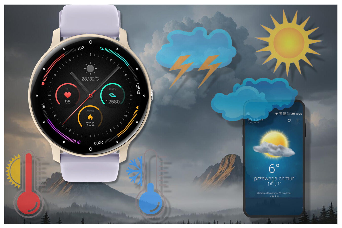 SMARTWATCH UNISEX GRAVITY GT1-8 PRO - BLUETOOTH CONNECTIONS, ADDITIONAL PASSAGE (sg027h)