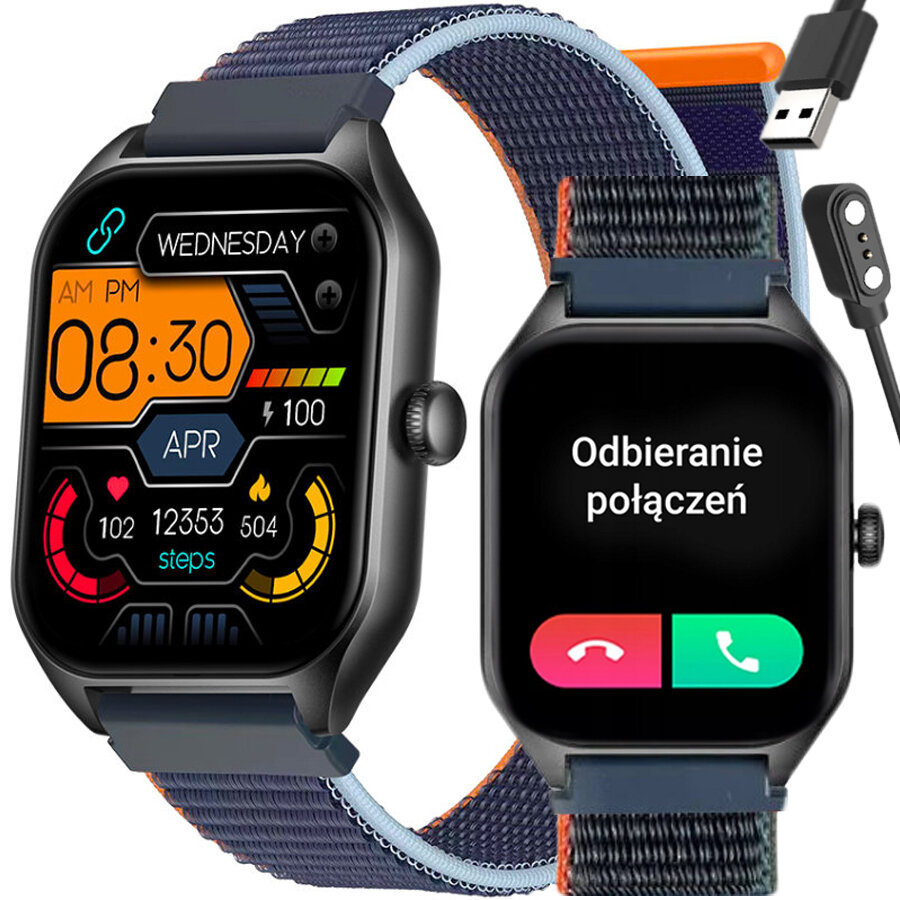 SMARTWATCH UNISEX Rubicon RNCF03 - BLUETOOTH CONNECTIONS, ALWAYS ON DISPLAY (sr049a)