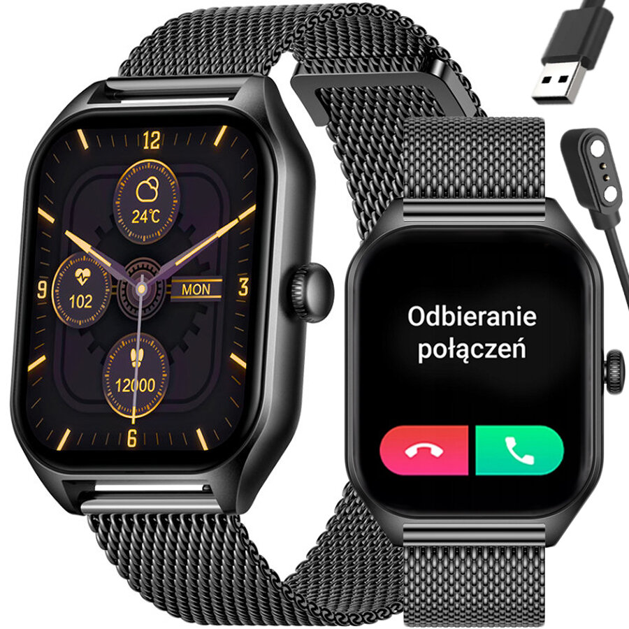 SMARTWATCH UNISEX Rubicon RNCF03 - BLUETOOTH CONNECTIONS, ALWAYS ON DISPLAY (sr049g)